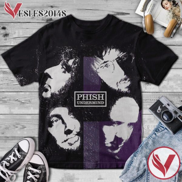 Phish Undermind Album Cover Shirt, Perfect Gifts For Music Lovers - Vesles2014S
