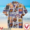 Phoenix Suns Logo Collection White Grey Hawaiian Shirt, Unique Gifts For Friends - Vesles2014S 1