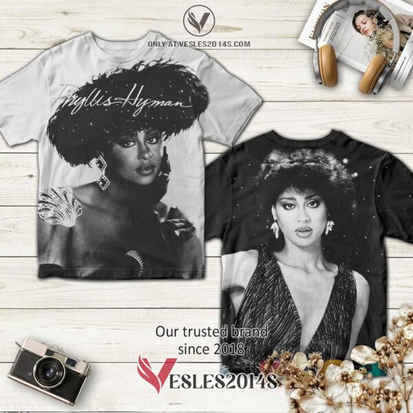 Phyllis Hyman Living in Confusion 2 Album 3D T-Shirt, Unique Gifts For Music Lovers - Vesles2014S