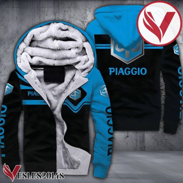 Piaggio 3D Fleece Hoodie, Unique Gifts For Car Lovers - Vesles2014S 1
