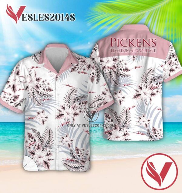 Pickens Technical College Logo Aloha Summer Shirt, Perfect Gifts Idea In Holiday - Vesles2014S
