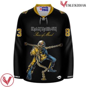 Piece of Mind Iron Maiden SUB Hockey Jersey - Vesles2014S 2