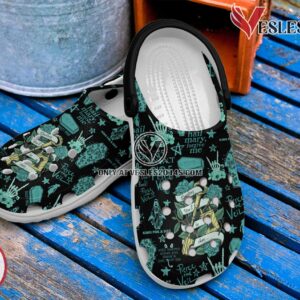 Pierce The Veil Music Crocs Crocband Clogs Shoes, Unique Gifts For Fans Style 1 - Vesles2014S 3