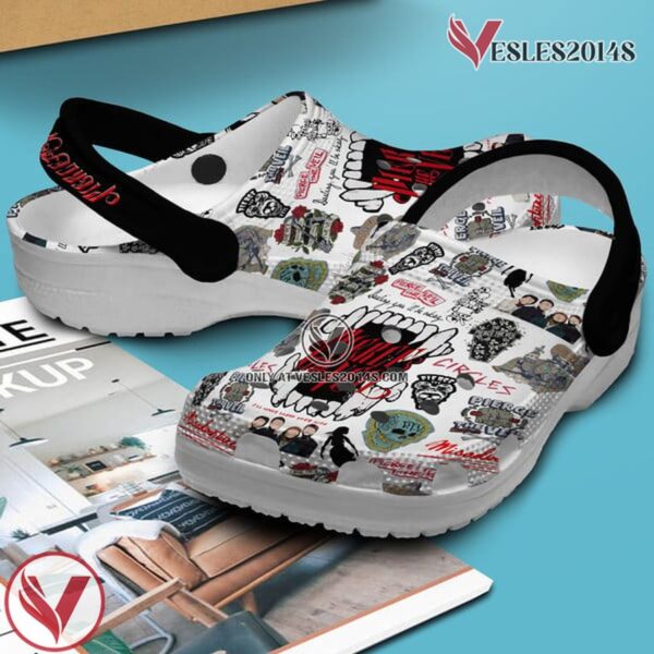 Pierce The Veil Music Crocs Crocband Clogs Shoes, Unique Gifts For Fans Style 4 - Vesles2014S 3