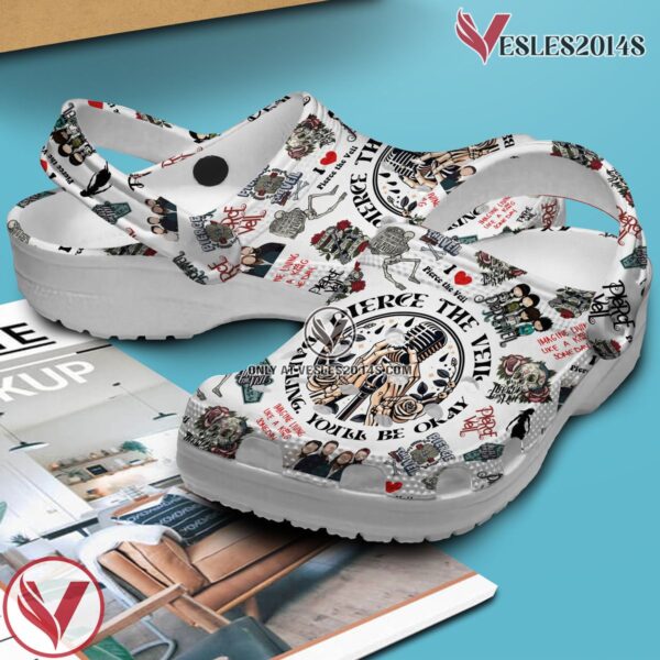 Pierce The Veil Music Crocs Crocband Clogs Shoes, Unique Gifts For Fans Style 5 - Vesles2014S 3