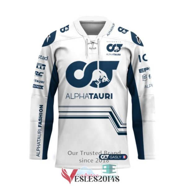 Pierre Gasly Alphatauri F1 Team Hockey Jersey, Trending Gifts For Fans - Vesles2014s 1