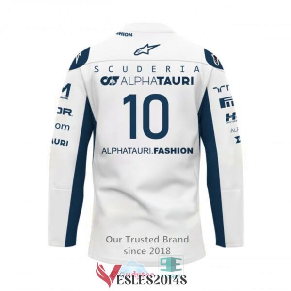 Pierre Gasly Alphatauri F1 Team Hockey Jersey, Trending Gifts For Fans - Vesles2014s 2