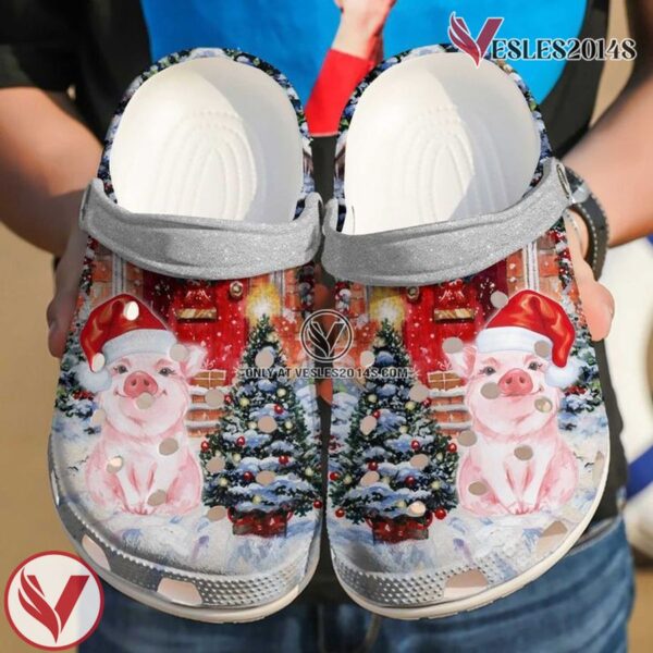 Pig Christmas Clog Shoes, Unique Gift From  Vesles2014S 2