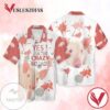Pig Lady Yes I'm The Crazy Pig Lady For Men And Women Graphic Print Short Sleeve Hawaiian Casual Shirt Vesles2014S