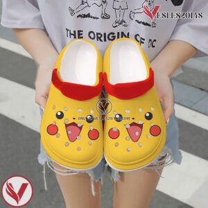 Pikachu Crocs Clog Shoes Style 1, Unique Gift From  Vesles2014S 2