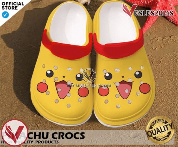 Pikachu Crocs Clog Shoes Style 1, Unique Gift From  Vesles2014S 3