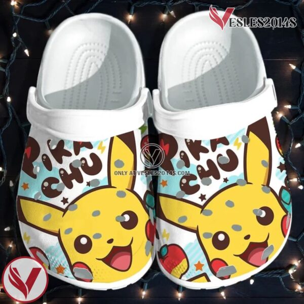 Pikachu Crocs Clog Shoes Style 2, Unique Gift From  Vesles2014S 2