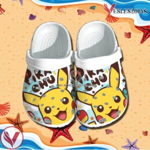 Pikachu Crocs Clog Shoes Style 2, Unique Gift From  Vesles2014S