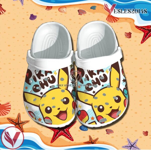 Pikachu Crocs Clog Shoes Style 2, Unique Gift From  Vesles2014S