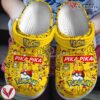 Pikachu Pokemon Anime Cartoon Crocs Crocband Clogs Shoes Comfortable For Men Women and Kids Style 2, Unique Gift From  Vesles2014S