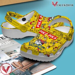 Pikachu Pokemon Anime Cartoon Crocs Crocband Clogs Shoes Comfortable For Men Women and Kids Style 2, Unique Gift From  Vesles2014S 2