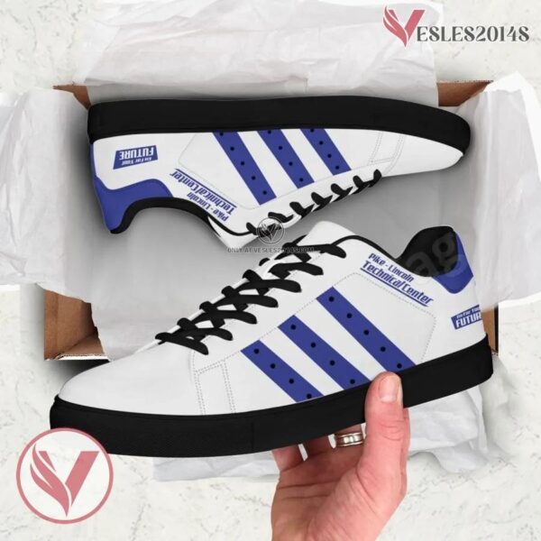 Pike-Lincoln Technical Center Logo Skate Shoes, Unique Sneaker For Fans - Vesles2014s 1