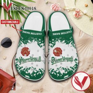 Pilsner Urquell Logo Crocs Shoes For Men And Women, Unique Clogs Shoes For Fans - Vesles2014S 1