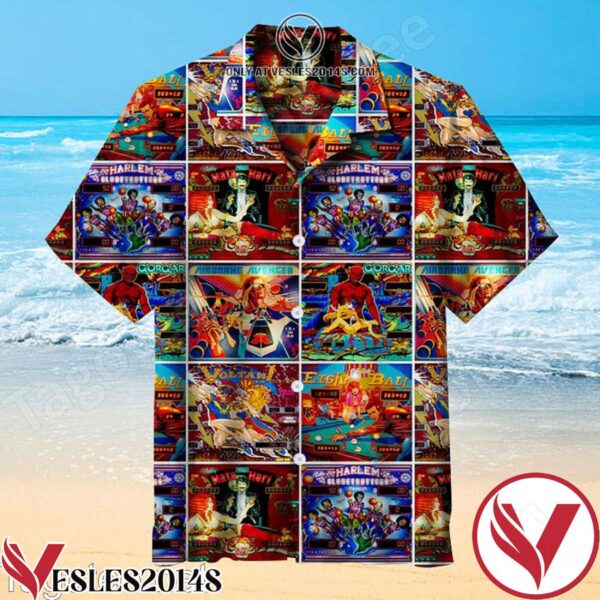 Pinball Collection Collage Hawaiian Shirt, Unique Gifts For Friends - Vesles2014S 1