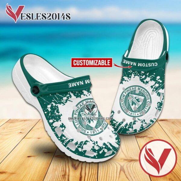 Pine Manor College Custom Crocs Shoes For Men And Women, Unique Clogs Shoes For Fans - Vesles2014S