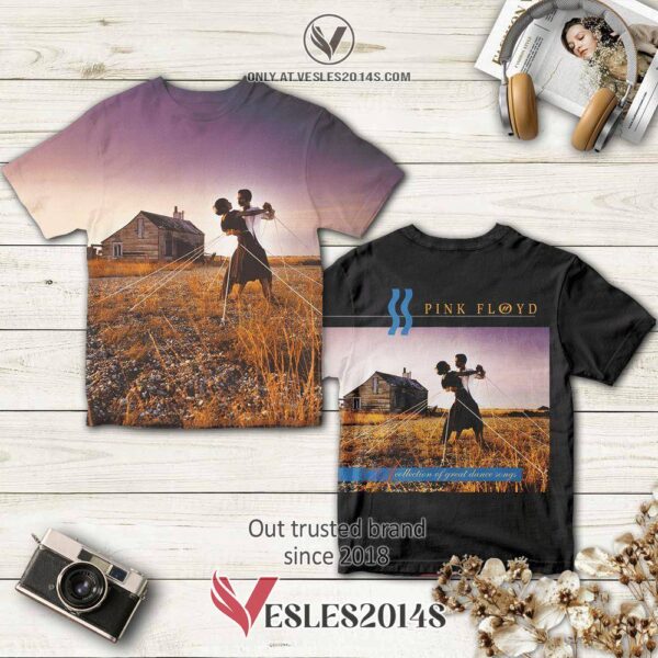 Pink Floyd A Collection of Great Dance Song Album 3D T-Shirt, Perfect Gifts For Music Lovers - Vesles2014S