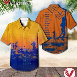 Pink Floyd Album Hawaiian Shirt, Best Gift For Music Lovers Vesles2014S