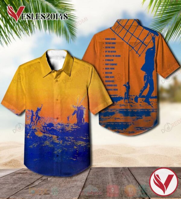Pink Floyd Album Hawaiian Shirt, Best Gift For Music Lovers Vesles2014S