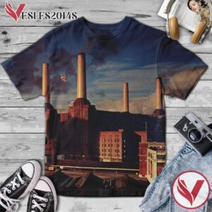 Pink Floyd Animals Album Cover Shirt, Perfect Gifts For Music Lovers - Vesles2014S
