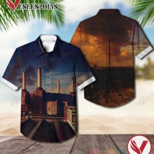 Pink Floyd Animals Album Hawaiian Shirt, Best Gift For Music Lovers Vesles2014S