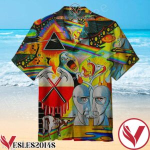 Pink Floyd Dark Side Of The Moon Hawaiian Shirt, Unique Gifts For Friends - Vesles2014S 1