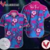 Pink Floyd Hawaiian Graphic Print Short Sleeve Hawaiian Casual Shirt Vesles2014S