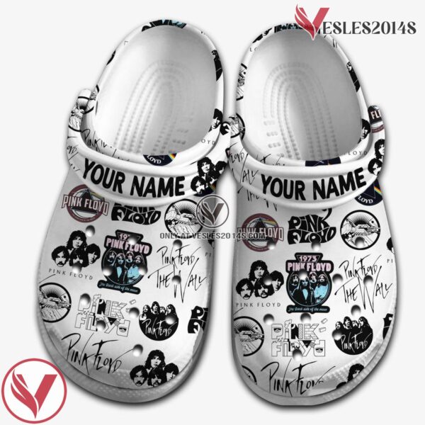 Pink Floyd Music Band Crocs Crocband Clogs Shoes, Unique Gifts For Fans Style 1 - Vesles2014S 2