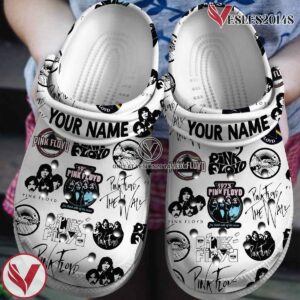 Pink Floyd Music Band Crocs Crocband Clogs Shoes, Unique Gifts For Fans Style 1 - Vesles2014S