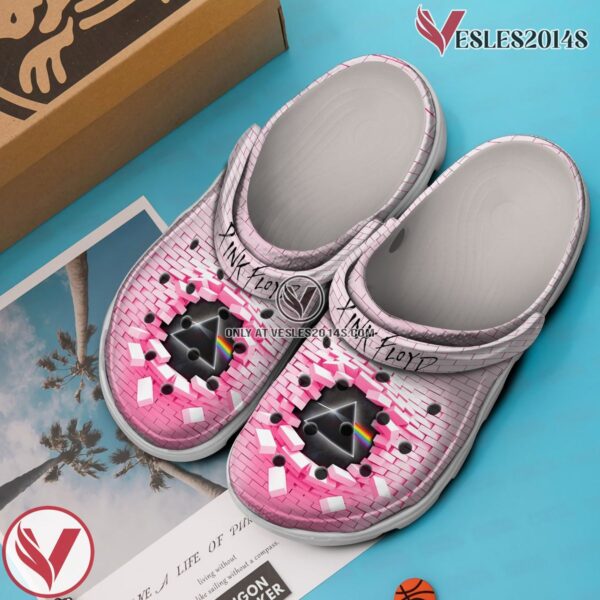 Pink Floyd Music Band Crocs Crocband Clogs Shoes, Unique Gifts For Fans Style 2 - Vesles2014S 2