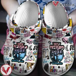 Pink Floyd Music Band Crocs Crocband Clogs Shoes, Unique Gifts For Fans Style 3 - Vesles2014S