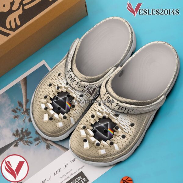 Pink Floyd Music Band Crocs Crocband Clogs Shoes, Unique Gifts For Fans Style 4 - Vesles2014S 2
