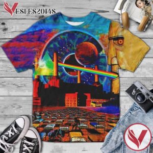 Pink Floyd Pulse Album Cover Style 2 Shirt, Perfect Gifts For Music Lovers - Vesles2014S