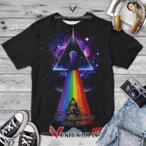 Pink Floyd Rhapsody in Pink The Psychedelic Years Album 3D T-Shirt, Unique Gifts For Music Lovers - Vesles2014S