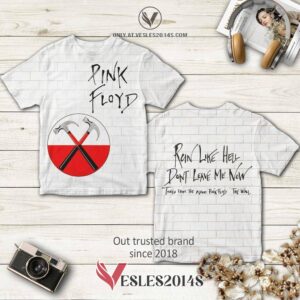 Pink Floyd Run Like Hell Album 3D T-Shirt, Perfect Gifts For Music Lovers - Vesles2014S