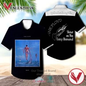 Pink Floyd Shine On Casual Hawaiian Shirt, Best Gifts For Summer Vesles2014S