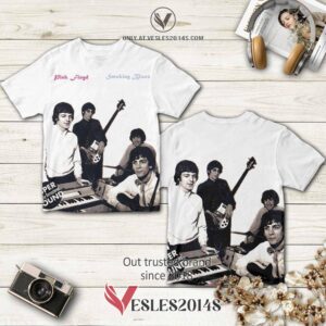 Pink Floyd Smoking Blues Album 3D T-Shirt, Perfect Gifts For Music Lovers - Vesles2014S
