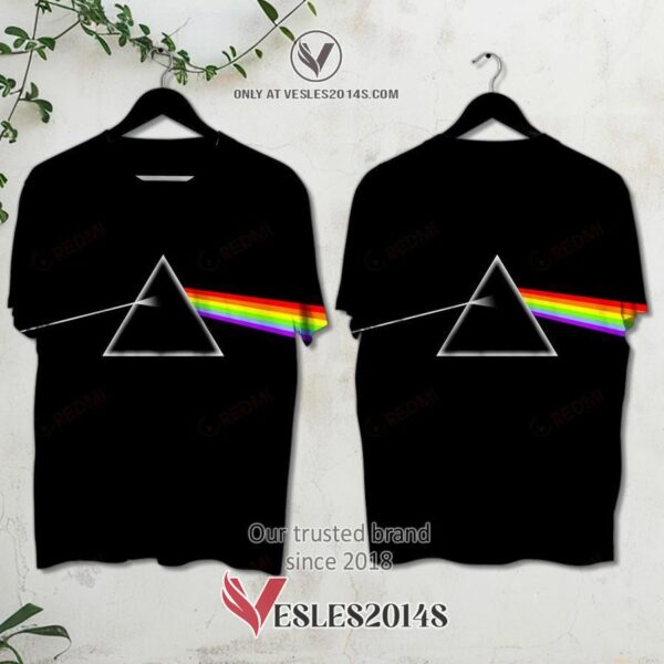 Pink Floyd The Dark Side of the Moon Album 3D Shirt, Unique Gifts For Music Lovers - Vesles2014S