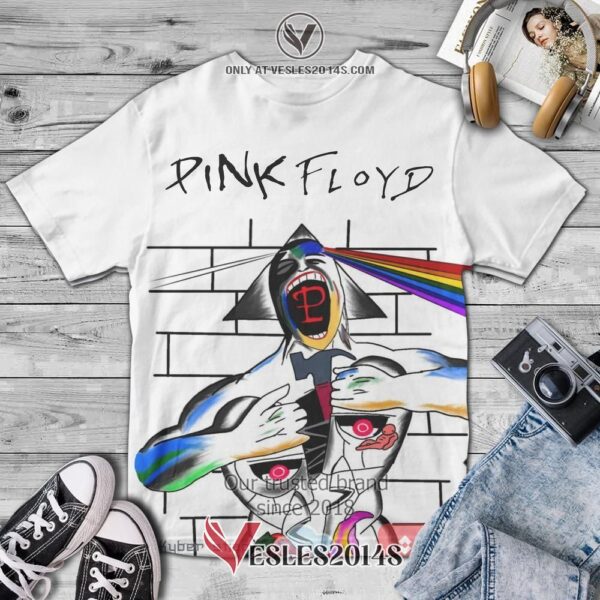 Pink Floyd The Division Bell Album 3D T-Shirt, Unique Gifts For Music Lovers - Vesles2014S E5g