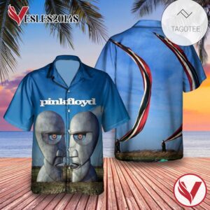 Pink Floyd The Division Bell Album Cover Hawaiian Shirt, Best Gift For Music Lovers Vesles2014S