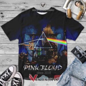 Pink Floyd The Division Bell Prism Album 3D T-Shirt, Unique Gifts For Music Lovers - Vesles2014S