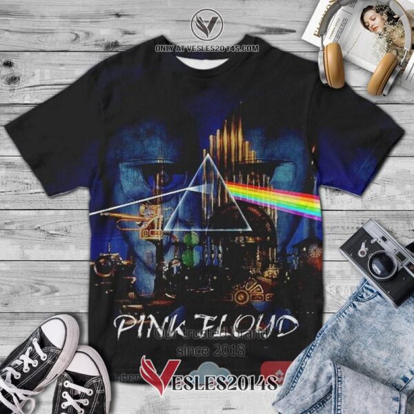 Pink Floyd The Division Bell Prism Album 3D T-Shirt, Unique Gifts For Music Lovers - Vesles2014S