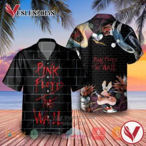 Pink Floyd The Wall 2 Album Hawaiian Shirt, Best Gift For Music Lovers Vesles2014S