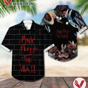 Pink Floyd The Wall Black Album Hawaiian Shirt, Best Gift For Music Lovers Vesles2014S