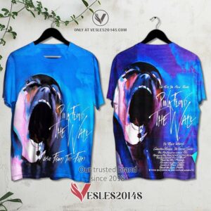Pink Floyd-The Wall Music From the Film Album 3D Shirt, Unique Gifts For Music Lovers - Vesles2014S