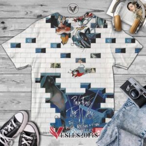 Pink Floyd The Wall The High Resolution Remasters Album 3D T-Shirt, Unique Gifts For Music Lovers - Vesles2014S